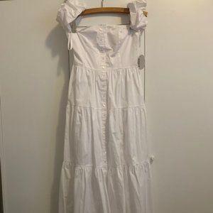NWT GORGEOUS WHITE STAUD DRESS